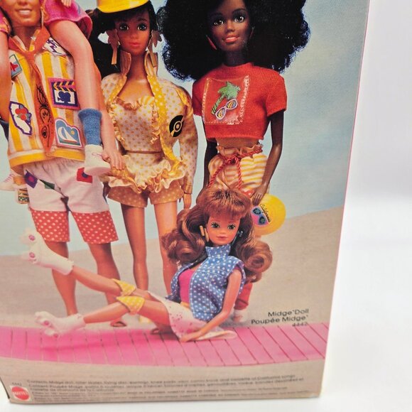 Mattel Canada Barbie Club California Midge Doll With Cassette 1987 NRFB 4442 Rea - Picture 14 of 16